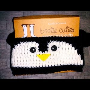Penguin boot cuffs